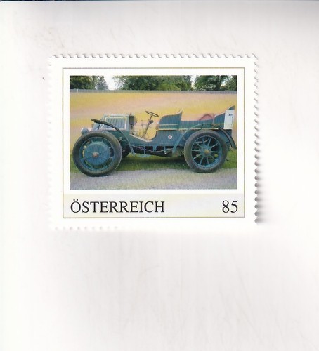 Briefmarke österreich auto - briefmarke, pm