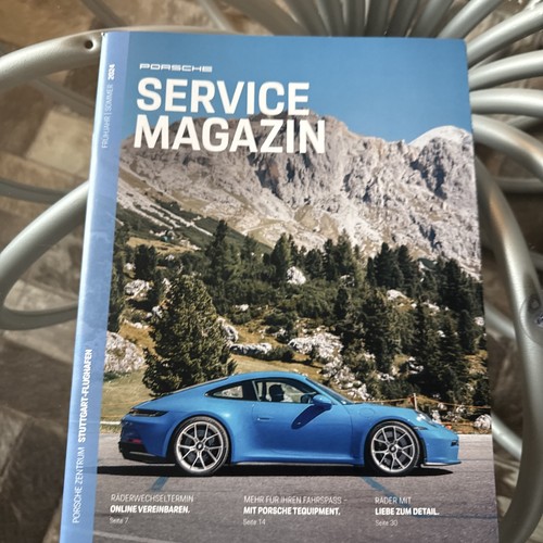 Porsche service magazin - magazin, 2024