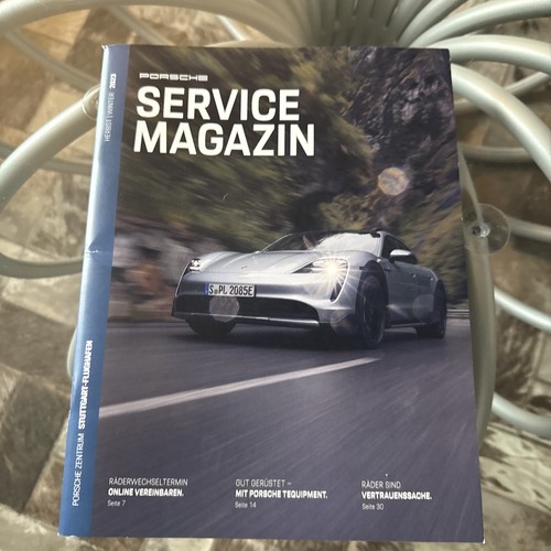 Porsche service magazin 2023 - porsche,