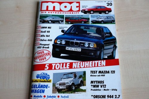 Mot 1988 porsche - porsche, 944