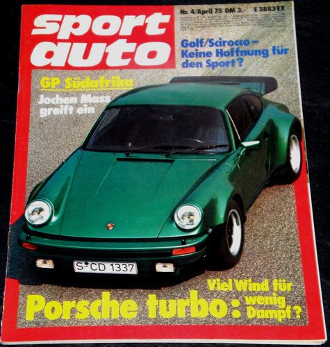 Sport auto porsche - auto, 04/75