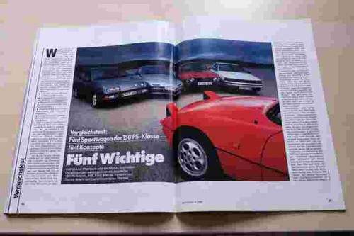 Sport auto 1986 porsche 924 - sport,