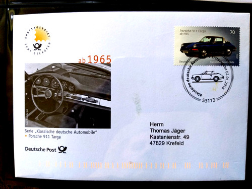 Brd 2016 fdc automobile - fdc,