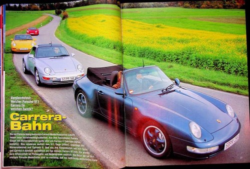 Sport auto 1995 porsche - porsche, 911