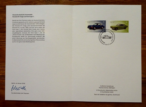 Bund ministerkarte 3201 - bund, nr.