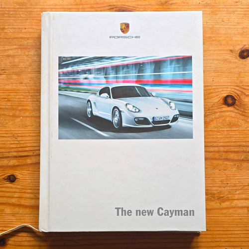 Porsche cayman 2009 prospekt - porsche,