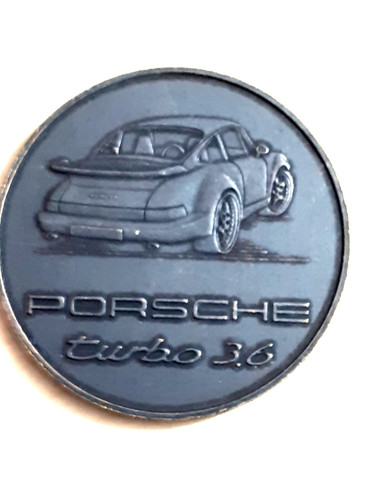 Porsche kalender münze - porsche,