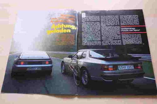 Sport auto 1985 - auto, porsche