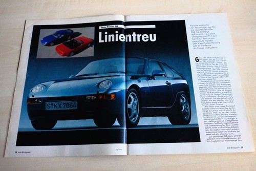 Mot 1991 porsche - 968, mit