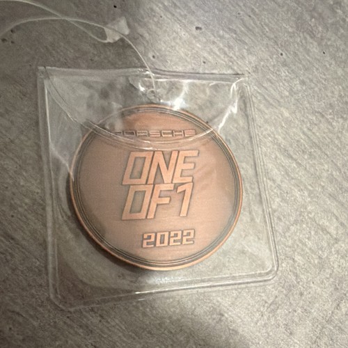 Porsche medaille one 2022 - medaille,