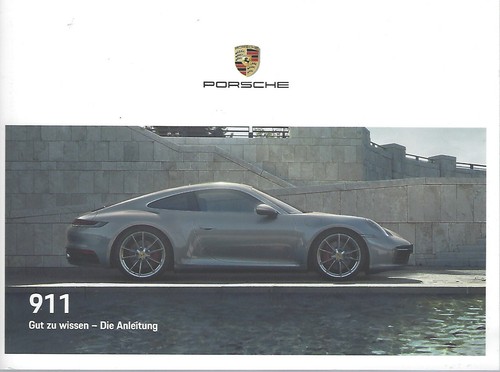 Porsche 911 handbuch - 2020, typ