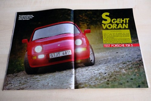 Mot 1987 porsche 924 mit - mot, 01/1987