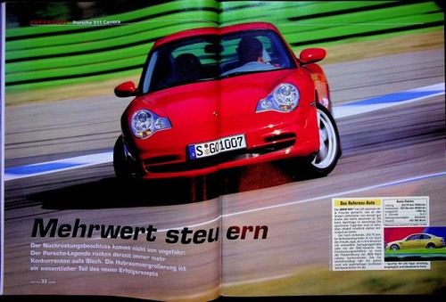 Sport auto 2001 porsche - sport, 911