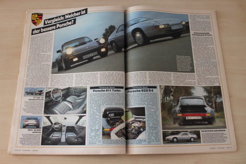 Auto bild 1986 - auto, porsche