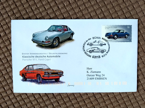 Brd 2016 fdc - 2016, automobile
