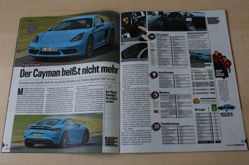 Auto bild 2016 porsche 718 - bild,
