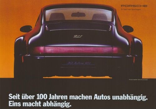 Porsche poster 911 coupe - poster, typ