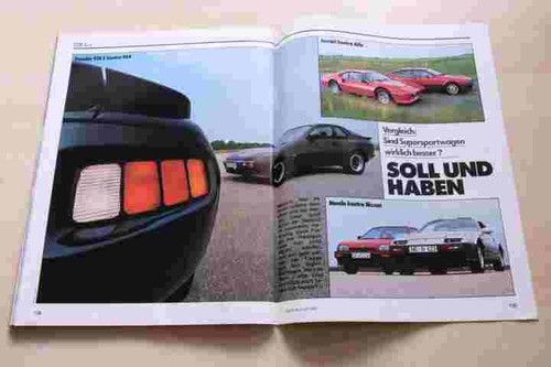 Sport auto 1984 porsche 928 - auto,